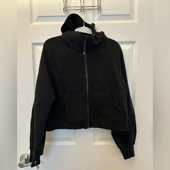 ! Lululemon Scuba Oversized Full Zip in Black XS/S - Picture 6 of 10